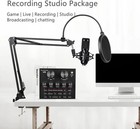 Pro Audio Condenser Professional Podcast Studio Recording Microphone Vocal Set
