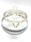 Vintage Pyrex Flameware 6 Cup Glass Teapot 8336-h B-3 With Lid 7829-c