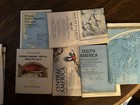Lot Of 21 National Geographic Magazine Maps From The 40s And 50s Vintage