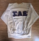 Vintage 90s Champion Reverse Weave Greek Life Crewneck Sweatshirt Xl