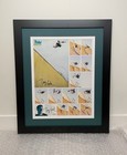 Tony Hawk Signed Autograph Skateboarding Collage 25x31 Wood Frame Museum Glass