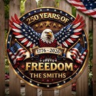 Wall Sign With Rope Custom Personalized America Home Decor