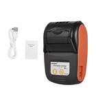 Bluetooth Thermal Receipt Printer Portable Pos Ticket Printer Support Usb Connec