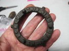 Antique Enterprise Tinned No  5 Meat Grinder Screw Ring   2 Grinding Plates