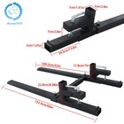 2000 Lbs Clamp On 60 Inch Pallet Forks Loader Bucket Skidsteer Tractor Forks