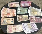 Lot Of Bills paper Money Currency From Around The World