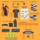  slot Car Race Track Set Electric Powered Race Track Dual Racing Car Track Set  