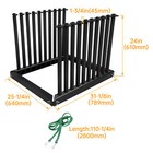 24   9-lite Windshield Rack Auto Glass Transportation W  Protection Pad
