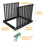 24   9-lite Windshield Rack For Truck Glass Transportation W  Protection Pad