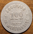 Cedar Rapids  Nebraska Ne Steffes Bros  Large Silver Dollar Size  1 Trade Token