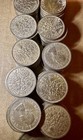  Old Sixpence Coins 40s 50s 60s  Approximately 115 Pieces 6d