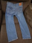 Levi s 505 Men s Regular Fit Straight Leg Medium Wash Blue Denim Jeans 32x30
