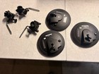 Yamaha Set Of 3 Tp70 Electric Drum Pads With Mounts 