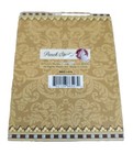 Punch Studio Gold Foil Jewel Embellished Mini Pocket Notepad Monogram Letter N