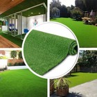 16x6 6ft 0 59 h Fake Grass Mat Synthetic Landscape Artificial Lawn Pet Dog Turf