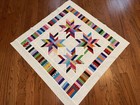 Scrappy Quilt Top For Baby - Lots Of Color