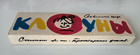 Souvenir Matchbox Set  5 Per Box  Ussr  clowns 