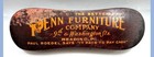 Vintage Antique Penn Furniture Co Reading Pa Shoe Shine Wood Brush Paul Roedel