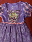 Disneys  Princess Tangled Fantasy Play Costume Dress   Shoes Sz 4t  1639