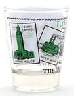 Louisiana Scenery Green Classic Design Shot Glass Shotglass
