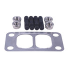Turbo Mounting Studs Nuts Gasket Kit For Cummins 5 9l 4bt Dodge 89-07 Oem New