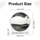 Moving Sand Art Liquid Motion 7  Sand Art Display Black white Frame  