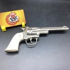 Vintage Hubley      2 In 1     Cap Gun W both Short And Long Barrels Rare