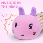Baby Infant Musical Toy Soft Stuffed Animal Toy With Multi Textures rattle cr   