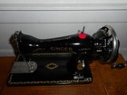 Vintage  Singer Sewing Machine Model 15-90  Hand Crank   af113234