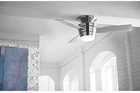 Harbor Breeze Mazon 44-in Brushed Nickel Flush Mount Indoor Ceiling Fan Open Box