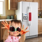 Refrigerator Door Handle Covers keep Your Kitchen Appliance Clean From Smudges 
