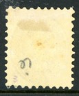 Austria 1864 First Issues 15 Soldi Yellow Brown Perf 9   Scott  24 Mint I780