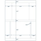 100 Sets Cd Jewel Case Front And Back Inserts Matte White Inkjet laser