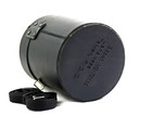 Heavy Duty Well Padded Hard Black Camera Lens Case With Strap  mint 