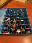 Huge Lot Of Diecast Cars Hotwheels Matchbox - 43 Cars Total With Carrying Case