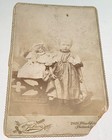 Antique Victorian American Child Adorable Fashion Toy Doll Pa Cabinet Card Photo