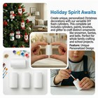 10pcs Foam Cylinders For Christmas Crafts Polystyrene Shapes Diy Projects