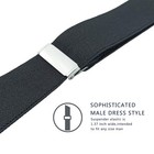 Suspenders For Men  Adjustable Suspenders With Elastic Straps Y-back Construc   