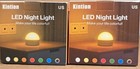 2 Pack Kintion Portable Night Light Dimmable 8 Colors  Battery Rechargeable New 