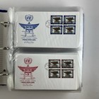 United Nations Fdc Lot  140 Covers 1970-1975 In First Day Cover Album