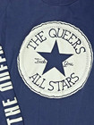 Vintage 1995 The Queers F  k You All Stars T-shirt Xl Long Sleeve Navy Gildan