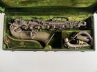 Antique 1914 Frank Holton Eb Saxophone Lp 26467 Elkhorn W conn Mouthpiece   Case