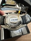 24215 Invicta Chronograph Quartz 48mm Black Dial Silver Steel 100m Date Box