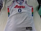 Nwt Nike Dri Fit Youth Jersey  Sixers   0  Maxey  Nba  M  L  Xl   100  White