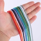 Zxcdino Red Macrame Cord 3mm X 109yards colored Cotton X 109yards  