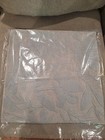 2 West Elm Blue Velvet Linen Back Pillow Covers 18x18