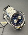Akribos Xxiv Quartz Blue Dial Stainless Steel Men s Watch 41mm Quartz Ak1071ssbu