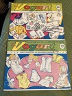 Vtg Lot Of 5  Vogart Hot Iron Transfer Patterns  Used cut Condition