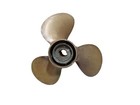 Antique Bronze Boat Propeller 3-blade Marine Prop Marked   7092