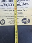 Vintage 1978 Original Mikuni Rally Racing Poster